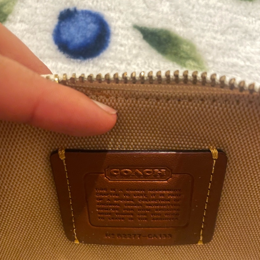 Coach Cherry Print Shoulder Bag - Picture 4 of 5